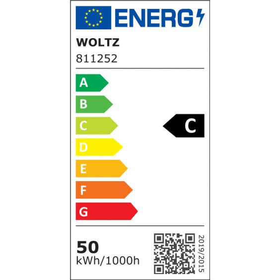 Projecteur LED extérieur à fixer 50W noir WOLTZ