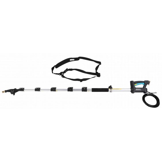 Lance télescopique orientable 5.5m pour nettoyeur haute pression STEINER
