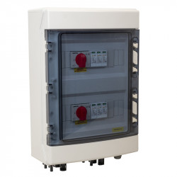 Coffret photovoltaïque DC 6 kW double tracker