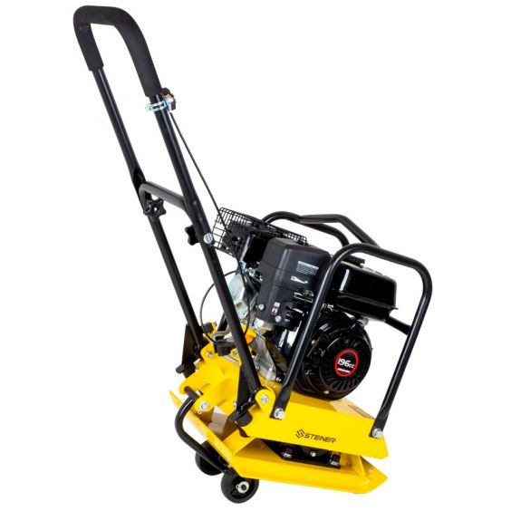 Plaque Vibrante de Compactage 15kN 196cc 450X350mm STEINER