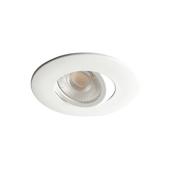 Spot blanc encastré orientable LED 5W IP65 CCT RT2012/RE2020 WOLTZ