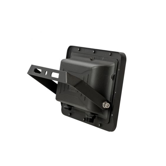 Projecteur LED extérieur solaire à fixer 9W noir WOLTZ
