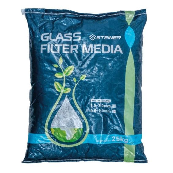 Groupe de filtration 2.2CV 27m³/h Ø710mm vanne Top 6 voies + Verre filtrant 0,5-1,0mm 7x25 Kg