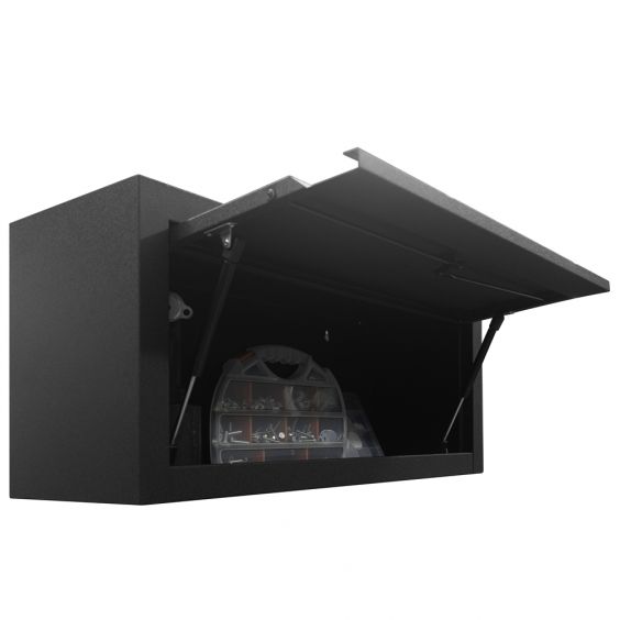 Armoire d’atelier avec vérins à gaz intégrés L 80 x H 35 x P 25 cm FEROCE