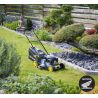 Tondeuse thermique tractée 4 en 1 mulching 51cm moteur HONDA 166 cm³ STEINER