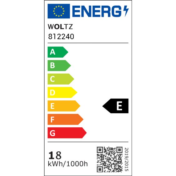 Réglette étanche à tube LED 18W CCT 125cm IP65 WOLTZ