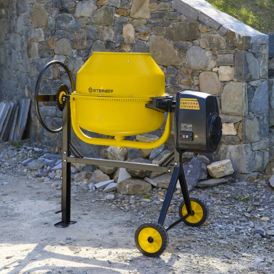Bétonnière électrique 800W 180L STEINER