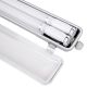 Réglette étanche à tubes LED 2x18W CCT 125cm IP65 WOLTZ