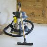 Aspirateur eau et poussières 20L inox 1200W sans sac + fonction souffleur STEINER