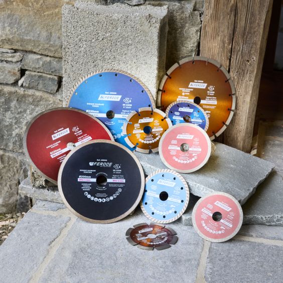 Disque Diamant Continu 125 x 22.2mm FEROCE