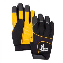 Gants de protection en cuir Taille M/8 SAINT PIERRE DU CHAMP