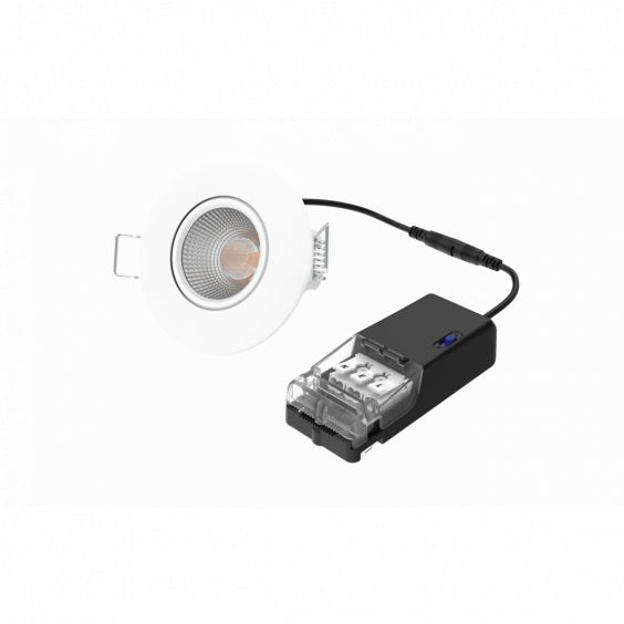 Spot blanc encastré orientable LED 5W/7W RT2012/RE2020 WOLTZ