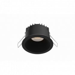 Spot noir encastré anti-éblouissement LED 6W RE2020