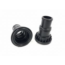 Jeu de 2 raccords cannelés Ø32/38mm pour électrolyseur STEINER