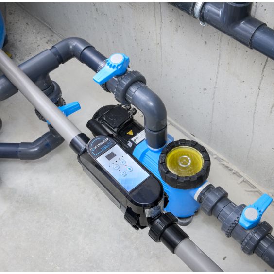 Electrolyseur au sel générateur de chlore 12g/h pour piscine Max 50mᵌ STEINER