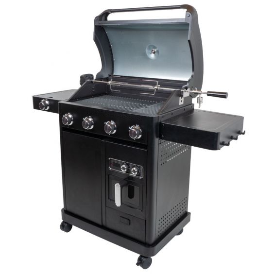 Kit rôtissoire électrique pour Barbecue à gaz ROSTER Réf 660130