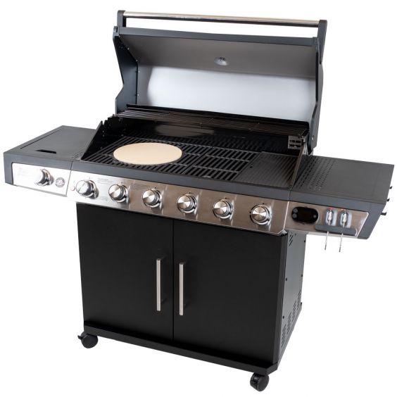 Pierre de cuisson ronde Ø30cm pour barbecue à gaz ROSTER Réf 660140