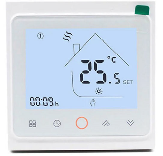 Gestion du Chauffage : Pilotage local et programmation d'un thermostat pour radiateur  électrique ou radiateur à chauffage central