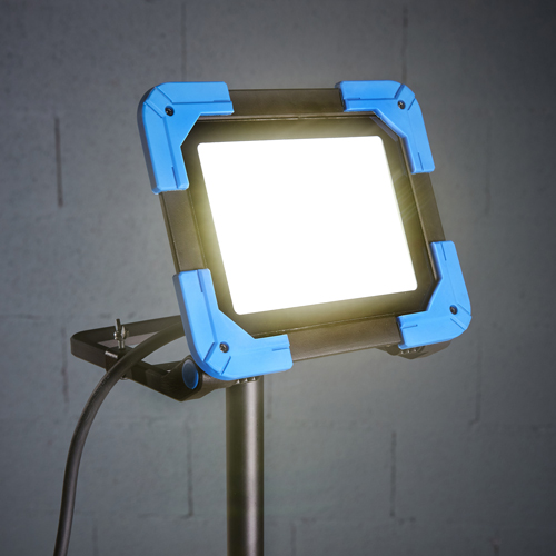 Lampe de chantier LED MultiPro 50W - Fonctionne filaire et sans fil avec  batterie