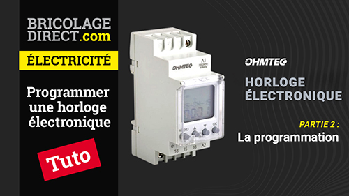 Horloge Modulaire 16A Programmation Hebdomadaire NALTO